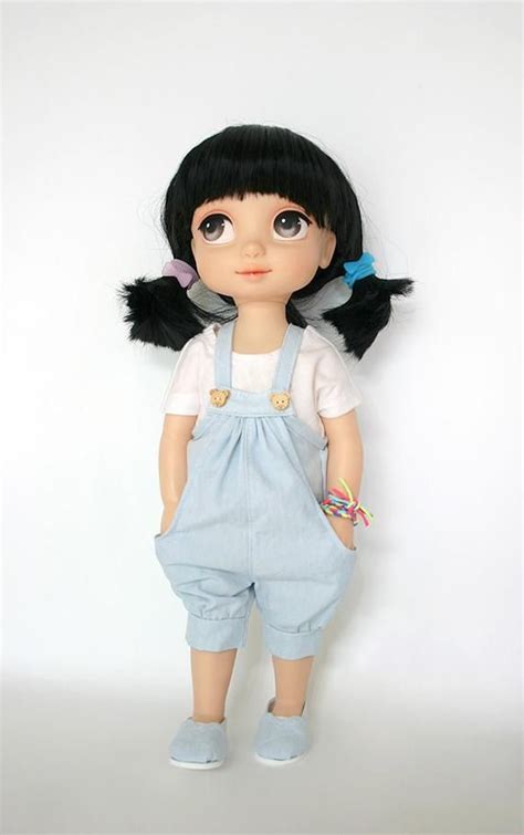 Overalls Set Doll Clothes For Disney Animators Collection Etsy