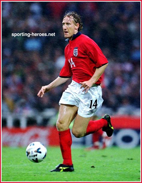 Ray PARLOUR - Biography of his England games 1999-2000 - England