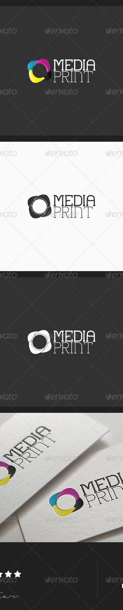 Media Print Logo By Maov Graphicriver