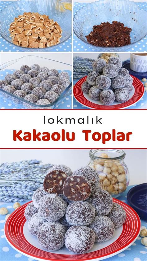 Minik Kakaolu Toplar Videolu Nefis Yemek Tarifleri Yemek Tarifi