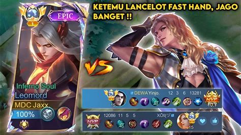 KETEMU LANCELOT FAST HAND JAGO BANGET BEGINI CARA COUNTER JUNGLER