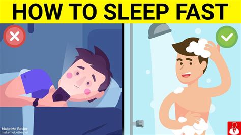 How To Fall Asleep Faster 🥱 5 Tricks That Will Put You In Sleep Youtube