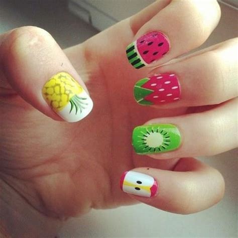 15 Fruit Nail Designs To Make A Summer Manicure Pretty Designs