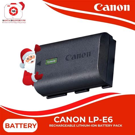 Canon Lp E6n Lithium Ion Battery Pack Shopee Philippines