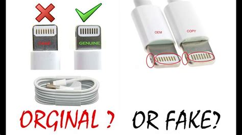 How To Tell If Your Apple Lightning Cable Charger Is Real Or Fake Iphone Date Cable Urdu Hindi