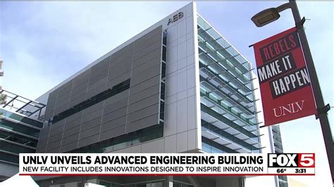 Unlv Unveils New Advanced Engineering Building Youtube