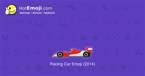 🏎️ Racing Car Emoji Meaning with Pictures: from A to Z