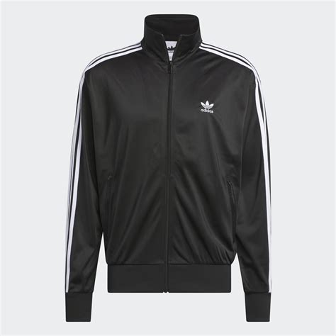 Men S Clothing Adicolor Classics Firebird Track Top Black Adidas