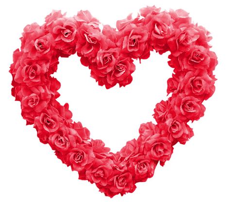 Red Rose Heart Flower Pictures Best Flower Site