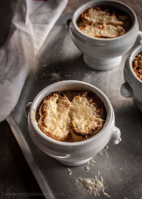 Sopa De Cebolla Gratinada Recetas Con Fotos El Invitado De Invierno