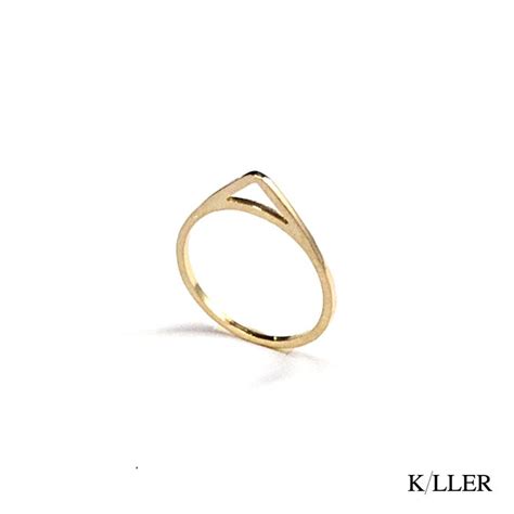 K Ller Collection E Single Tri Ring Recycled Gold Jewelry Recycled