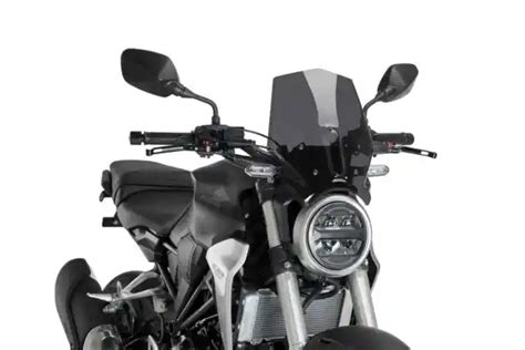 PUIG PARE BRISE NAKED N G Sport Honda CB300R Neo SPORTS 2019 Fumée