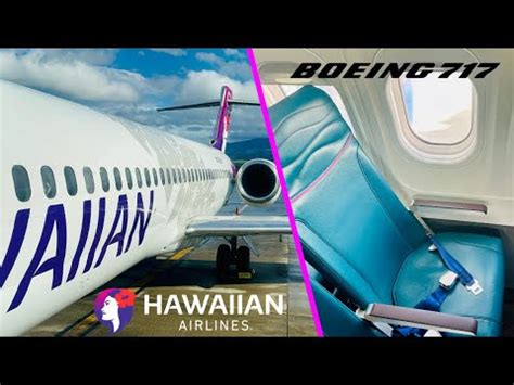 Trip Report Hawaiian Airlines Boeing Main Cabin Ogg Kahului