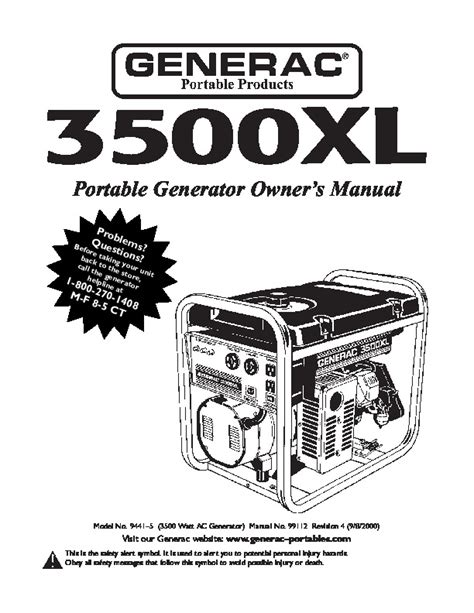 Generac Kw Generator Manual