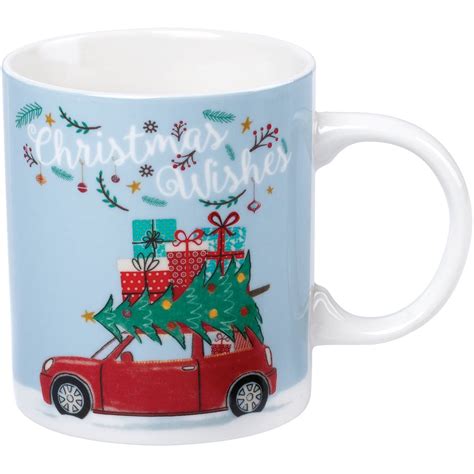 Christmas Assorted Mug Car Design Each Woolworths