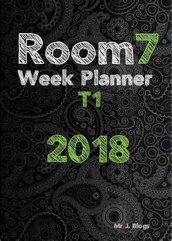 Weekly Planner Template - MS WORD by Bex | Teachers Pay Teachers ...