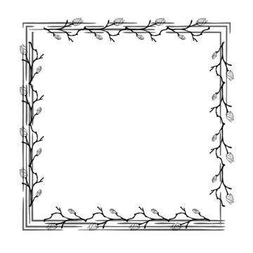 Antique Frame Border Clipart