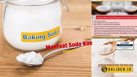 Temukan Manfaat Soda Kue Yang Jarang Diketahui Solider