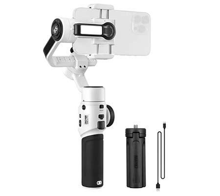 Zhiyun Smooth S Gimbal Stabilizer For Smartphone White