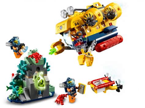 Конструктор LEGO City Океан: исследовательская подводная лодка 286 ...