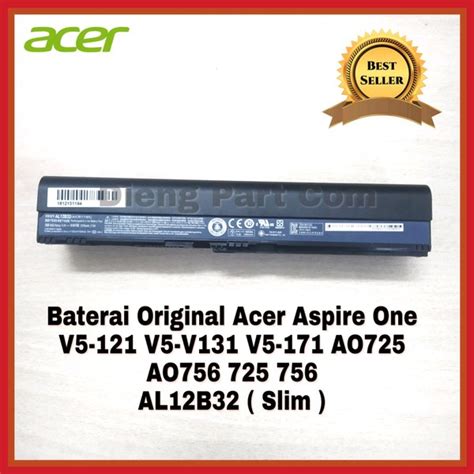 Jual Baterai Acer Aspire One Ao Ao V V V V