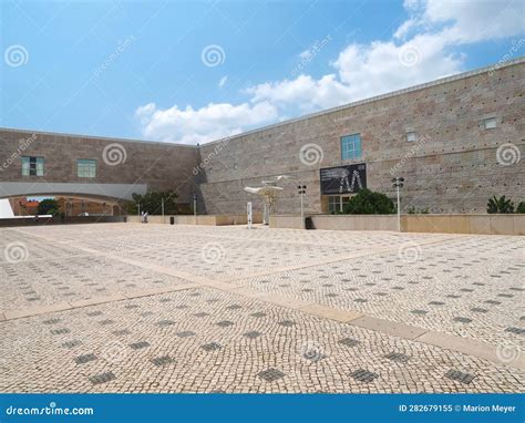 Modern Building Of Centro Cultural In Belem With Museum Colecao Berardo