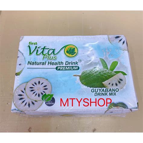 First Vita Plus Guyabano Gold Guyabano Plain Sache Shopee