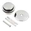 Everbilt Bath Toe Touch Drain Remodel Kit In Chrome 864940 The Home Depot