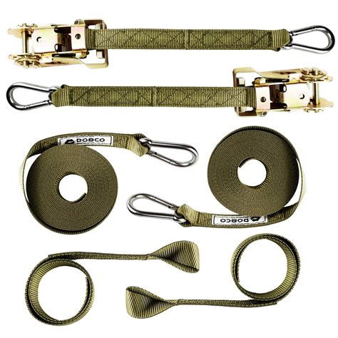 Ratchet Straps 25mm X 5m 2pk King Canvas