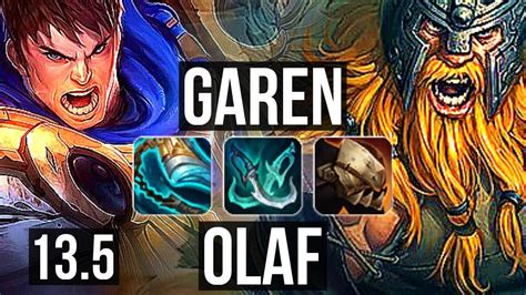 Garen Vs Olaf Top 18m Mastery Legendary Rank 9 Garen 1336