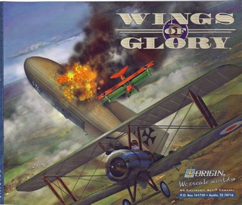 Wings Of Glory 1995 Dos Box Cover Art Mobygames