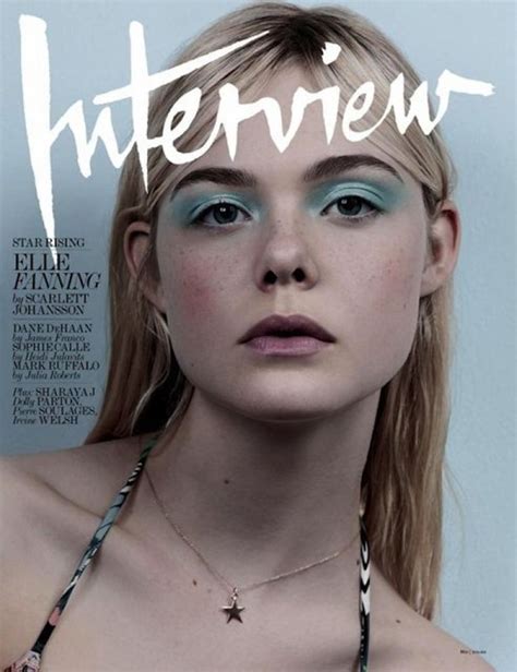 Elle Fanning - Interview Magazine, May 2014 Issue • CelebMafia