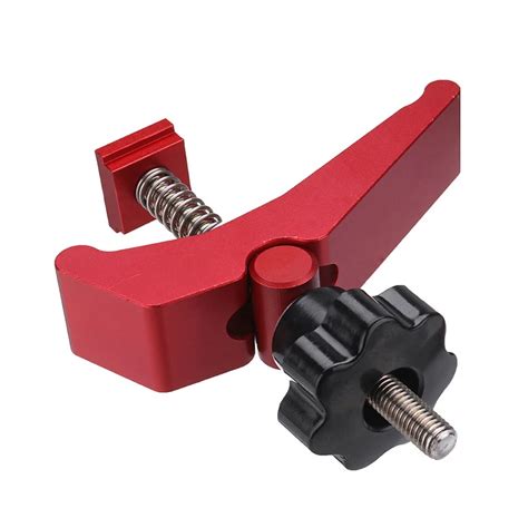 Durable Aluminum Alloy Quick Acting Hold Down Clamp T Slot T Track