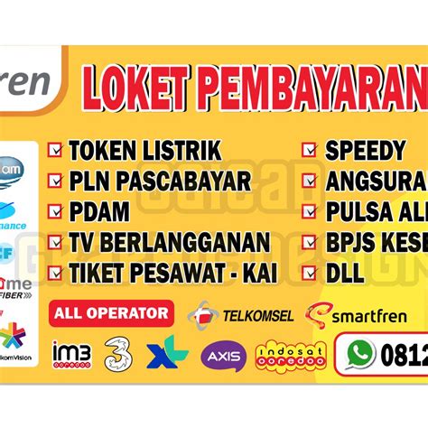 Contoh Spanduk Jual Pulsa Dan Paket Data Ruang Ilmu