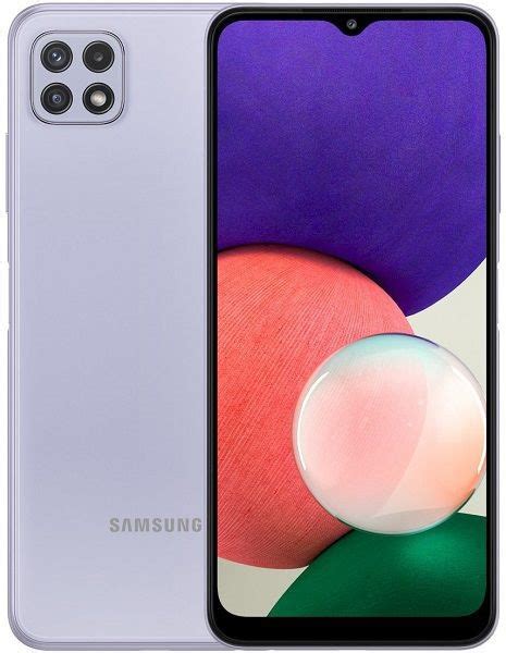 Unlocked Samsung Galaxy A22 5g Sm A226b Dual Sim 128gb Violet 4gb Ram Full