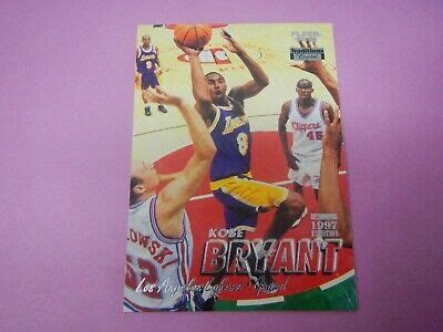 1997 98 Fleer Traditions Crystal All 1997 Rookie Team Kobe Bryant 50