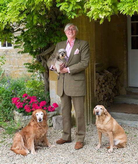 Patrick Howard At Home With His Faithful Dogs Flora Maude And Safi