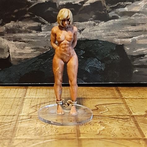 Impression 3D De Sub Series 42a Naked Bound Female Battle Sister Prisoner Slave Par RavenousPuma