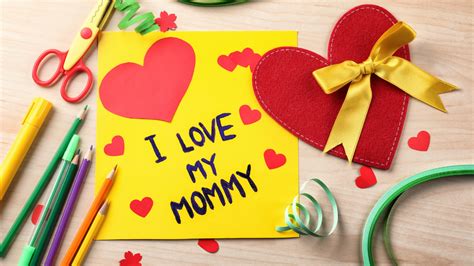 Mothers Day Diy Handmade Card Making Ideas For Kids And Adults