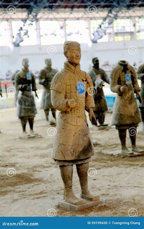 The Terracotta Warriors Museum In Xian City Editorial Image Image Of