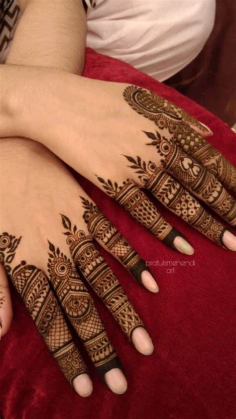 Latest Finger Mehndi Designs Updated Images