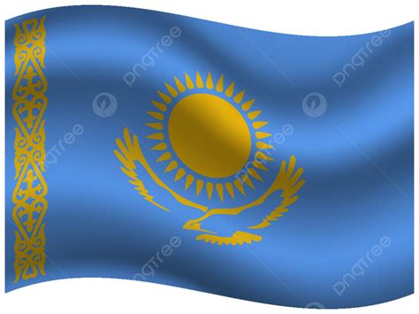 Kazakhstan Flag Vector Hd Images Kazakhstan National Flag Vector