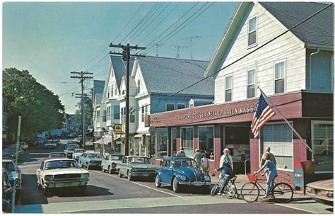 Ma Vineyard Haven Ma 1960s Marthas Vineyard Village View D Flickr