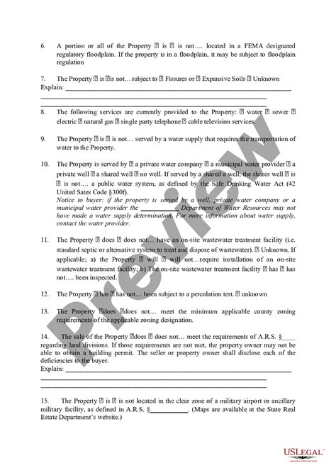 Pima Arizona Affidavit Of Disclosure Pursuant To A R S Us Legal Forms