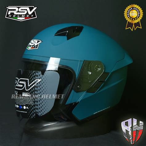 Jual HELM RSV SV300 SOLID WARNA VARIAN DOUBLE VISOR FULL COLOR BERAT