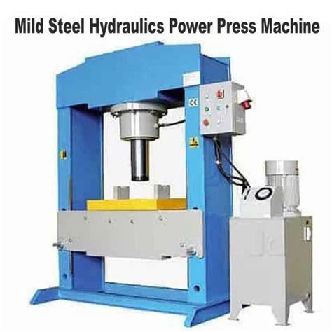 Mild Steel Hydraulics Power Press Machine V At Rs In Pune