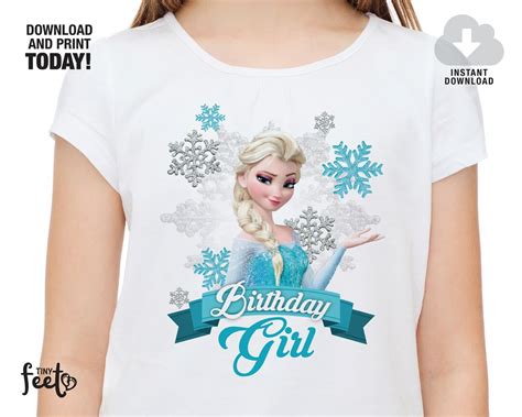 Frozen Iron On Transfer Elsa Frozen T Shirt Design Winter Digital