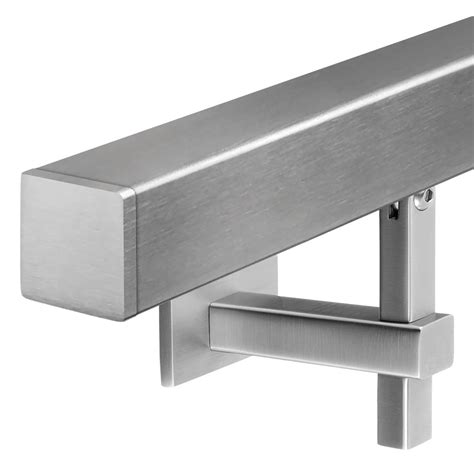 Handrail Kit Square Stainless Steel Adjustable S I Group