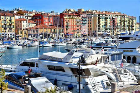 Port Lympia Haven Nice Waar De Meest Luxe Jachten Staan Nice France