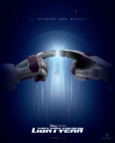 Lightyear To Infinity And Beyond Poster By Puckheroesart